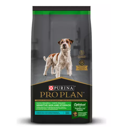 Pro Plan Perro OptiDual Sensitive Skin and Stomach Adult Razas Pequeñas