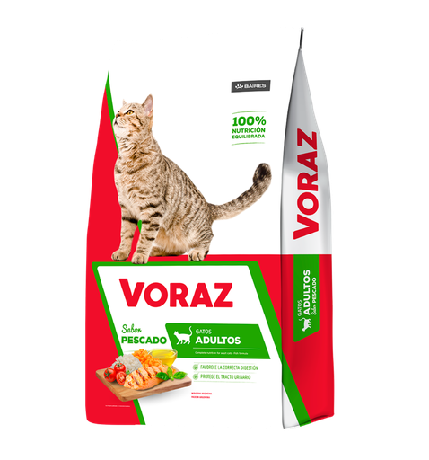 [8842] Voraz Gato Adultos 20 Kg