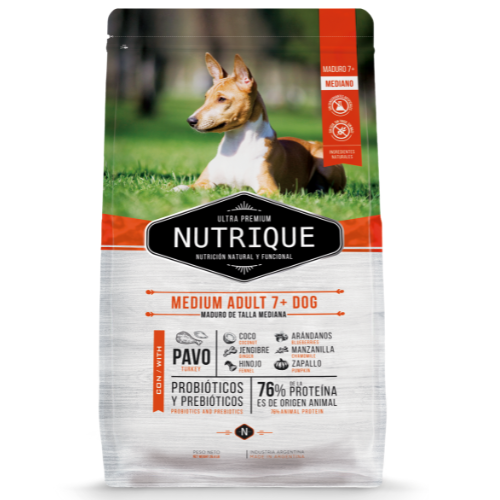 Nutrique Perro Medium Adult +7 dog