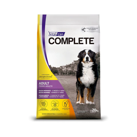 Complete Perro Adult razas medianas y grandes sabor carne