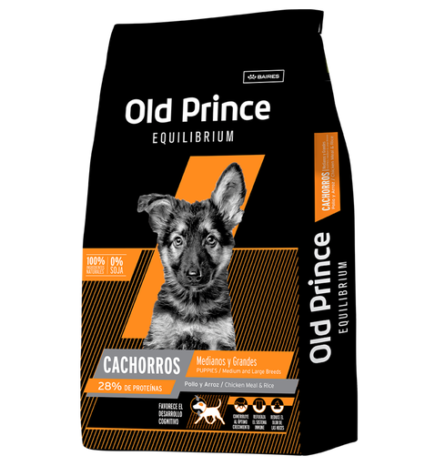 Old Prince Perro Cachorros Equilibrium Medianos y Grandes