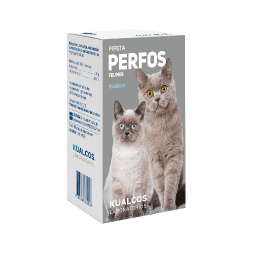 [7856] Pipeta Perfos Multidosis Gato KUALCOS 10 ml