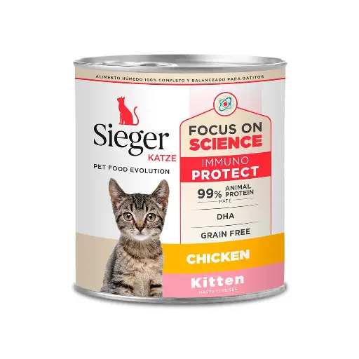 [8063] Sieger Lata Gato Kitten 340 g 