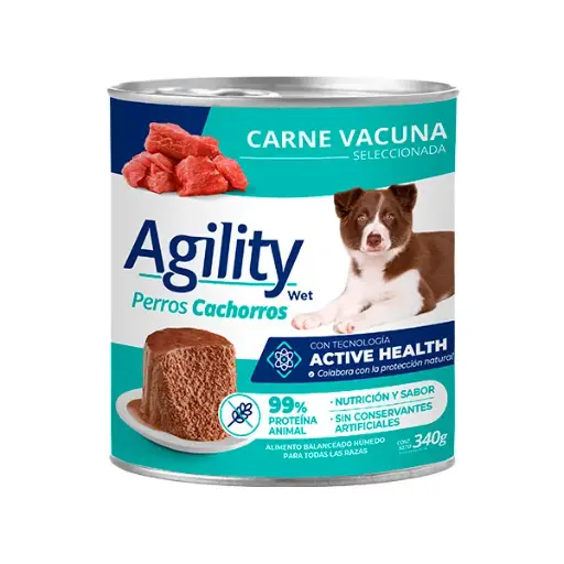 [8068] Agility Lata Perro Cachorro 340 g