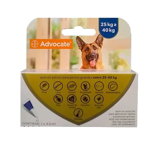 [8128] Pipeta Advocate Perro de 25 a 40 Kg