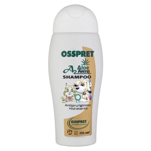 [8189] Shampoo A2 con Avena y Aloe Vera Osspret 250 cm3