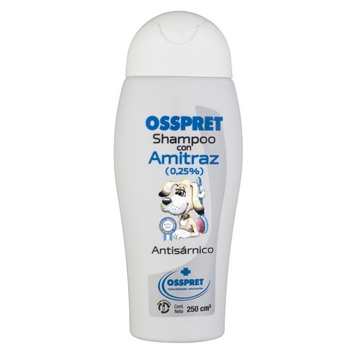 [8194] Shampoo Amitraz al 0,25% Osspret 250 cm3