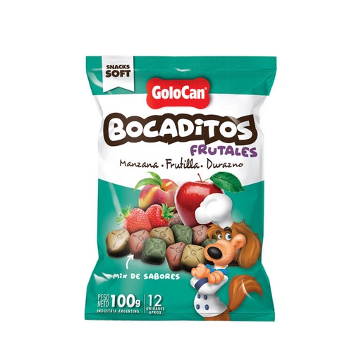 [8234] Bocaditos Frutales Golocan 100 g