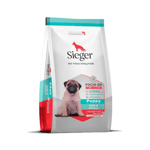 [8294] Sieger Perro Cachorro Pequeño 12 Kg