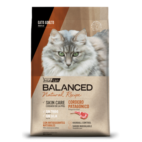 Vital Can Balanced Gato Adulto Natural Recipe Cordero